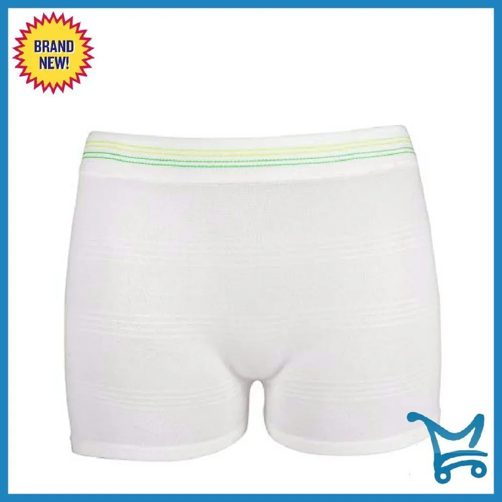 12 Pack Mesh Postpartum Underwear S/M Washable Breathable Hospital Recovery